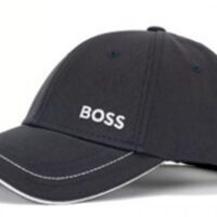 Hugo Boss Cap 1 aus Baumwoll-Twill mit kontrastfarbenem Logo dunkelblau 402 Hugo Boss Cap 1 aus Baumwoll-Twill mit kontrastfarbenem Logo dunkelblau 402