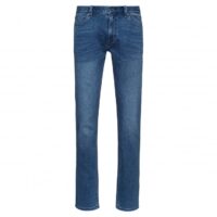 Hugo Boss Mittelblaue Slim-Fit Jeans HUGO 708 aus bequemem Stretch-Denim Farbe blau 450 Hugo Boss Mittelblaue Slim-Fit Jeans HUGO 708 aus bequemem Stretch-Denim Farbe blau 450