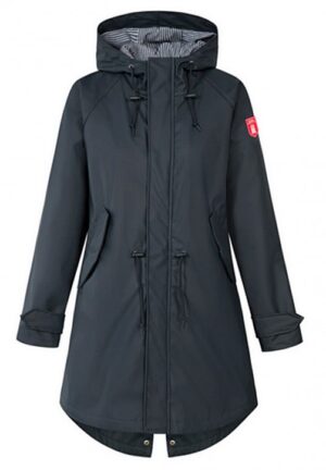 DERBE Regenjacke Traveby Friese Fisher Navy Blue Striped Dunkelblau 010-navy