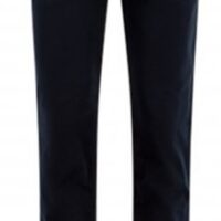 Hugo Boss Slim-Fit Hose Schino-Slim D aus elastischem Baumwoll-Satin dunkelblau 404