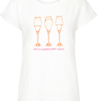 DERBE Damen T-Shirt Die Kluge off white 023 DERBE Damen T-Shirt Die Kluge off white 023