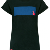 DERBE Flamingo Damen T- Shirt dunkelblau mit Streifen 010 DERBE Flamingo Damen T- Shirt dunkelblau mit Streifen 010