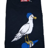 DERBE Herren T-Shirt STURMMÖVE navy 010 DERBE Herren T-Shirt STURMMÖVE navy 010