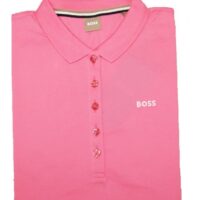 Hugo Boss Poloshirt C_Epola aus Bio-Baumwolle mit Logo Pink 663 Hugo Boss Poloshirt C_Epola aus Bio-Baumwolle mit Logo Pink 663