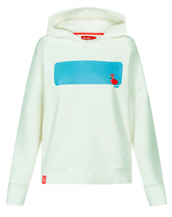 DERBE Damen Hoodie Kapuzensweat FLAMINGO Offwhite Beige 023 DERBE Damen Hoodie Kapuzensweat FLAMINGO Offwhite Beige 023