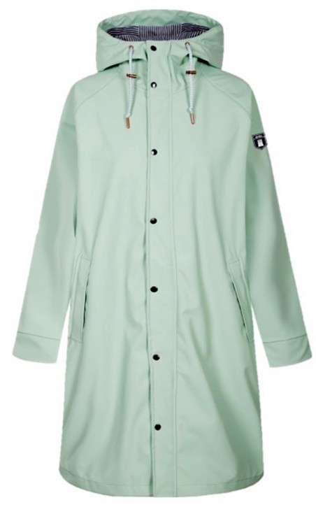 Derbe Friese Wittby Fisher Damen Regenjacke Slit Green Hellgrün 0520/010 Derbe Friese Wittby Fisher Damen Regenjacke Slit Green Hellgrün 0520/010