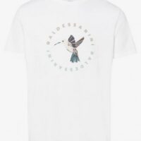 BALDESSARINI T shirt TYLER mit Art Print und Logo weiß 1020