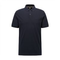 BOSS Poloshirt Pallas aus Piqué-Gewebe auf der Brust mit einem BOSS Logo Dunkelblau 404 BOSS Poloshirt Pallas aus Piqué-Gewebe auf der Brust mit einem BOSS Logo Dunkelblau 404