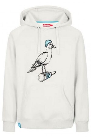 DERBE Herren Kapuzenpullover Sturmmöwe 023 off white