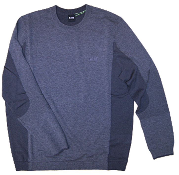 BOSS Pullover RISAS mit aufwendiger Strickkombination Farbe grau 031 BOSS Pullover RISAS mit aufwendiger Strickkombination Farbe grau 031