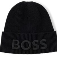 Hugo Boss Mütze Afox-1 aus Baumwoll-Mix mit 3D-Logo-Stickerei schwarz 001 Hugo Boss Mütze Afox-1 aus Baumwoll-Mix mit 3D-Logo-Stickerei schwarz 001