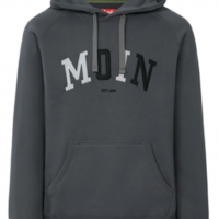 DERBE Moin Herren Hoody Kapuzenpullover Phantom Schwarz Zweifarbig phantom 091 DERBE Moin Herren Hoody Kapuzenpullover Phantom Schwarz Zweifarbig phantom 091
