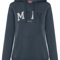 DERBE Moin Damen Hoody Kapuzenpullover Navy Dunkelblau Zweifarbig  010 DERBE Moin Damen Hoody Kapuzenpullover Navy Dunkelblau Zweifarbig  010