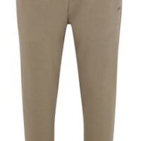 Hugo Boss Jogginghose Hadiko Curved aus Bio-Baumwolle mit geschwungenem Logo grau 334