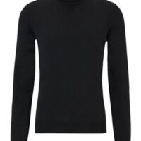 Hugo Boss Slim-Fit Rollkragenpullover San Thomas-M aus Schurwolle schwarz 002
