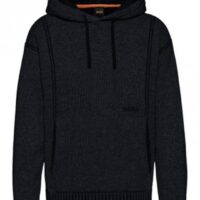 Hugo Boss Herren Kapuzenpulli Kushet mit Beatz innen am Kragen dunkelblau 404 Hugo Boss Herren Kapuzenpulli Kushet mit Beatz innen am Kragen dunkelblau 404