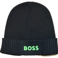 Hugo Boss Herren Ripp Asic_Beanie Mütze dunkelblau 402 Hugo Boss Herren Ripp Asic_Beanie Mütze dunkelblau 402