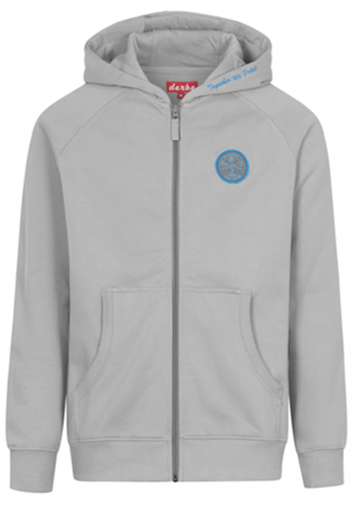 Derbe Seehase Sea Shepherd Gots Organic Damen Kapuzen Sweatjacke Grey Melange Grau Derbe Seehase Sea Shepherd Gots Organic Damen Kapuzen Sweatjacke Grey Melange Grau