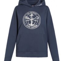 Derbe JF_ Zope Sea Shepherd Gots Organic Damen Kapuzen Pullover Navy Dunkelblau Derbe JF_ Zope Sea Shepherd Gots Organic Damen Kapuzen Pullover Navy Dunkelblau