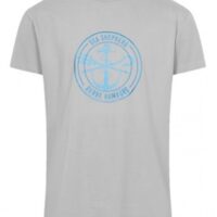 Derbe Barsch Sea Shepherd Gots Organic Herren Shirt Grey Melange Grau Derbe Barsch Sea Shepherd Gots Organic Herren Shirt Grey Melange Grau