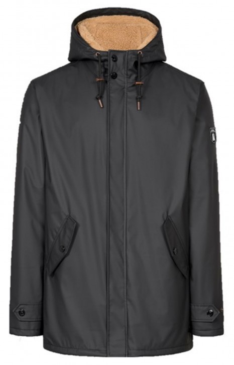 DERBE Trekholm Herren Regenjacke Phantom schwarz grau gefüttert  Gefüttert 091-9093 DERBE Trekholm Herren Regenjacke Phantom Caramel Schwarz Gefüttert 091-9817
