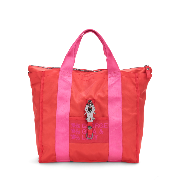 GEORGE GINA & LUCY Damen Shopper Tasche Mi LA NO Farbe flamingo 501 GEORGE GINA & LUCY Damen Shopper Tasche Mi LA NO Farbe flamingo 501