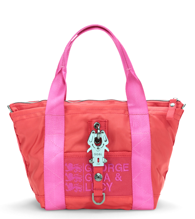 George Gina & Lucy Damen Henkel und Schultertasche YV1 Farbe flameingo 501 George Gina & Lucy Damen Henkel und Schultertasche YV1 Farbe flameingo 501