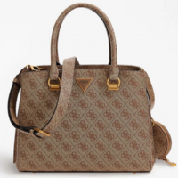 Guess Damen Henkeltasche Alexie 4g logo Farbe latte logo Guess Damen Henkeltasche Alexie 4g logo Farbe latte logo