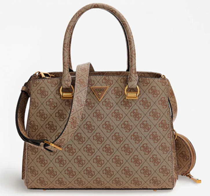 Guess Damen Henkeltasche Alexie 4g logo Farbe latte logo Guess Damen Henkeltasche Alexie 4g logo Farbe latte logo