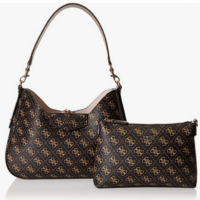 Guess Damen Hobo Eco Brenton 4g logo Farbe Brown Logo