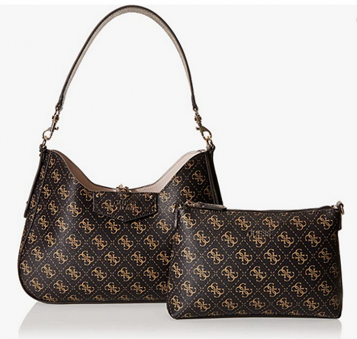 Guess Damen Hobo Eco Brenton 4g logo Farbe Brown Logo Guess Damen Hobo Eco Brenton 4g logo Farbe Brown Logo