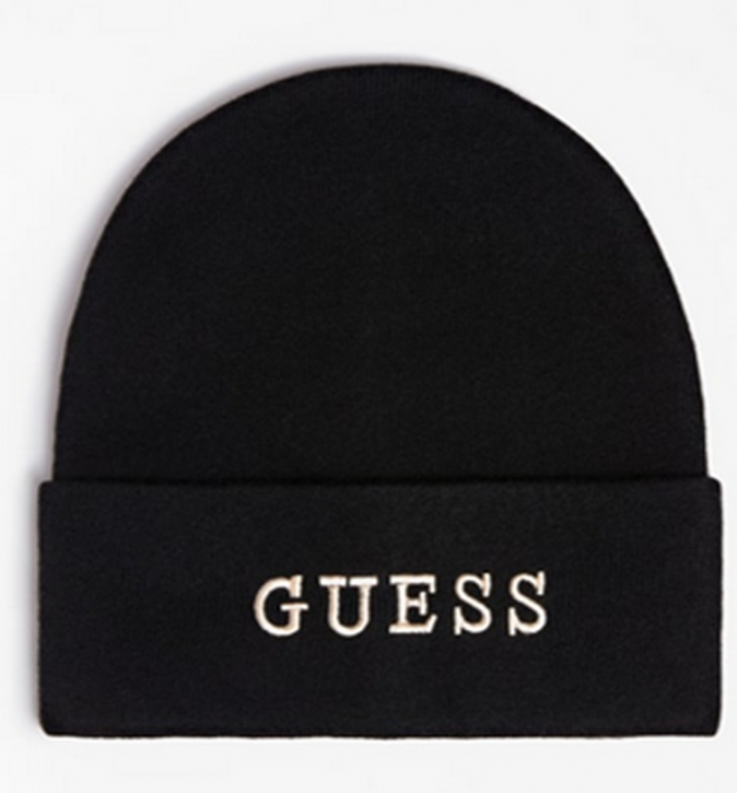 Guess GUESS Mütze mit Logostickerei Farbe schwarz Guess GUESS Mütze mit Logostickerei Farbe schwarz