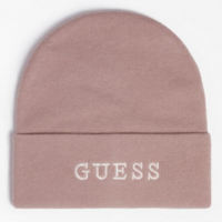 Guess Damen Mütze mit Logostickerei Farbe beige -tau Guess Damen Mütze mit Logostickerei Farbe beige -tau