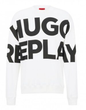 Hugo & Replay Rundhals Sweathirt Dweat3_HM6362xREPLAY schwarz 001