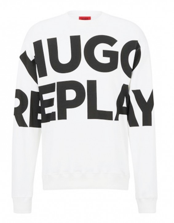 Hugo & Replay Rundhals Sweathirt Dweat3_HM6362xREPLAY schwarz 001 Hugo & Replay Rundhals Sweathirt Dweat3_HM6362xREPLAY schwarz 001