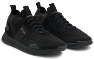 Hugo Boss Sock-Sneakers Titanium_Runn_knstA  mit REPREVE®-Strick Farbe 001