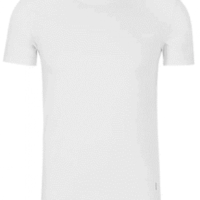 Hugo Boss Zweier-Pack TShirtRN 2P Modern aus Stretch-Baumwolle mit Logo weiß 100