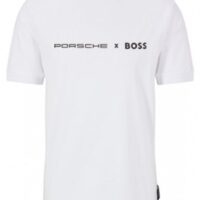 Hugo Boss Porsche x BOSS Slim-Fit T-Shirt mit exklusivem Branding weiß 100 Hugo Boss Porsche x BOSS Slim-Fit T-Shirt mit exklusivem Branding weiß 100