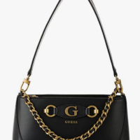 Guess Damen Schultertasche IZZY schwarz Guess Damen Schultertasche IZZY schwarz