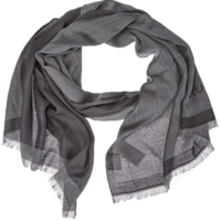 Hugo Schal Men-Z 517 mit Logo Farbe schwarz 001 Hugo Schal Men-Z 517 mit Logo Farbe schwarz 001