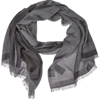 Hugo Schal Men-Z 517 mit Logo Farbe grau 021 Hugo Schal Men-Z 517 mit Logo Farbe grau 021