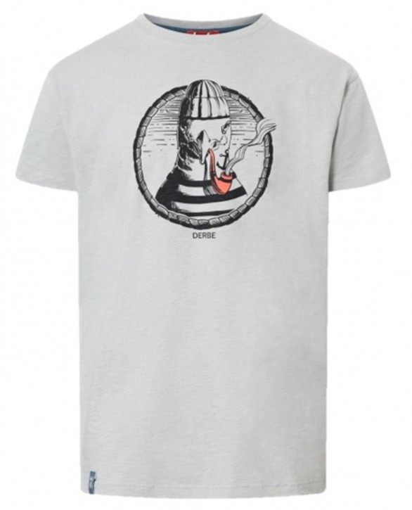 Derbe Matrosenmöwe Herren T-Shirt Paloma Grau Nachhaltig 0910 Derbe Matrosenmöwe Herren T-Shirt Paloma Grau Nachhaltig 0910