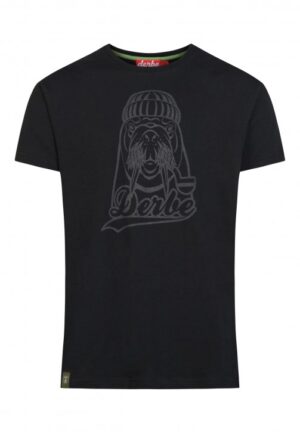 Derbe Walross Herren T-Shirt Black Schwarz 090