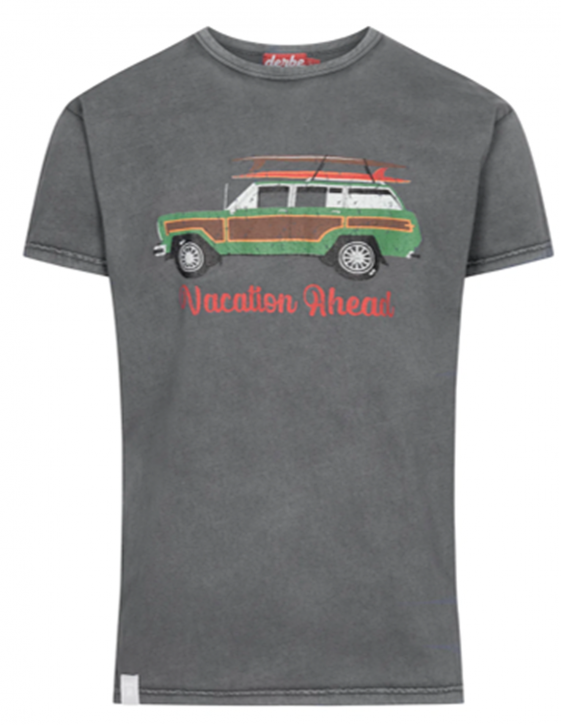 Derbe Vacar Herren T-Shirt Black schwarz Nachhaltig 090 Derbe Vacar Herren T-Shirt Black schwarz Nachhaltig 090