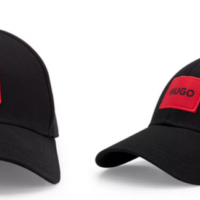 Hugo Cap Men-X 581-RL aus Baumwoll-Twill mit rotem Logo-Label schwarz 001 Hugo Cap Men-X 581-RL aus Baumwoll-Twill mit rotem Logo-Label schwarz 001