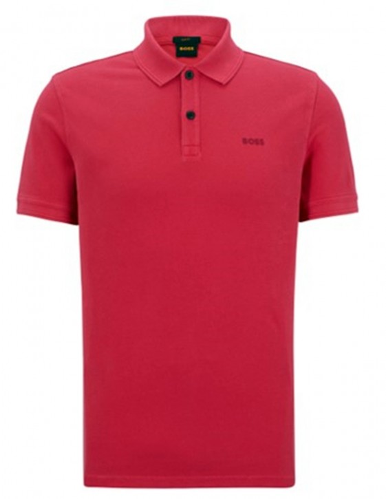 Boss Slim-Fit Poloshirt Prime aus Baumwoll-Piqué Farbe pink 660 Boss Slim-Fit Poloshirt Prime aus Baumwoll-Piqué Farbe pink 660