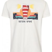 DERBE Leuchtbier Herren T-Shirt Off White Weiß Nachhaltig 023 DERBE Leuchtbier Herren T-Shirt Off White Weiß Nachhaltig 023