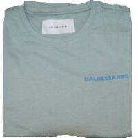 BALDESSARINI Herren Rundhals T-Shirt BLD-Tempo mit Logo Farbe mint grün