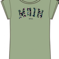 Derbe Flamoin Damen T-Shirt Moin Farbe laurel green 0550 Derbe Flamoin Damen T-Shirt Moin Farbe laurel green 0550