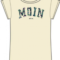 Derbe Flamoin Damen T-Shirt Moin Farbe 023 off white Derbe Flamoin Damen T-Shirt Moin Farbe 023 off white